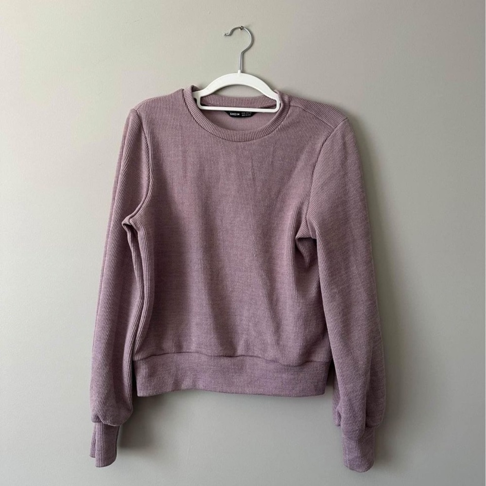 Purple sweater